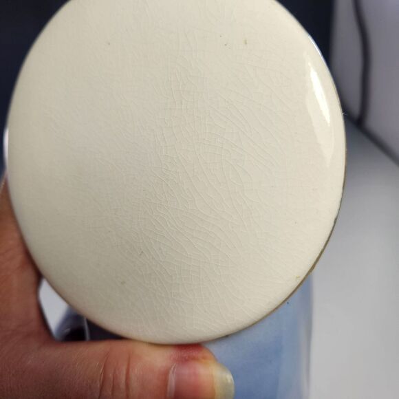 LG ArtMark Madonna Head Vase Planter Mary Baby Jesus Nativity Art Mark Japan - Picture 5 of 10